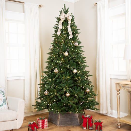 6Ft Pre-Lit Real Touch™ Elite Calgary Pine IPT Artificial Christmas Tree, Dual Color LED Lights By Northlight in Green | 6 ft | Michaels®